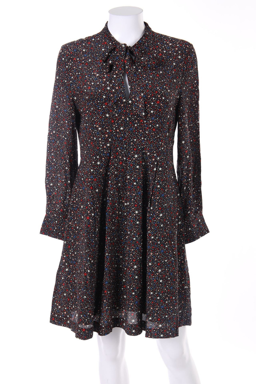 Madewell - Silk Dress with Pussy Bow - D 40