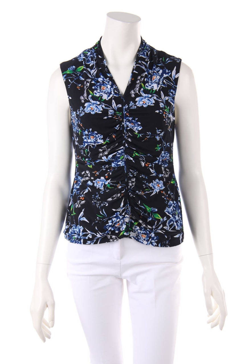 T Tahari - Top mit Raffungen - M