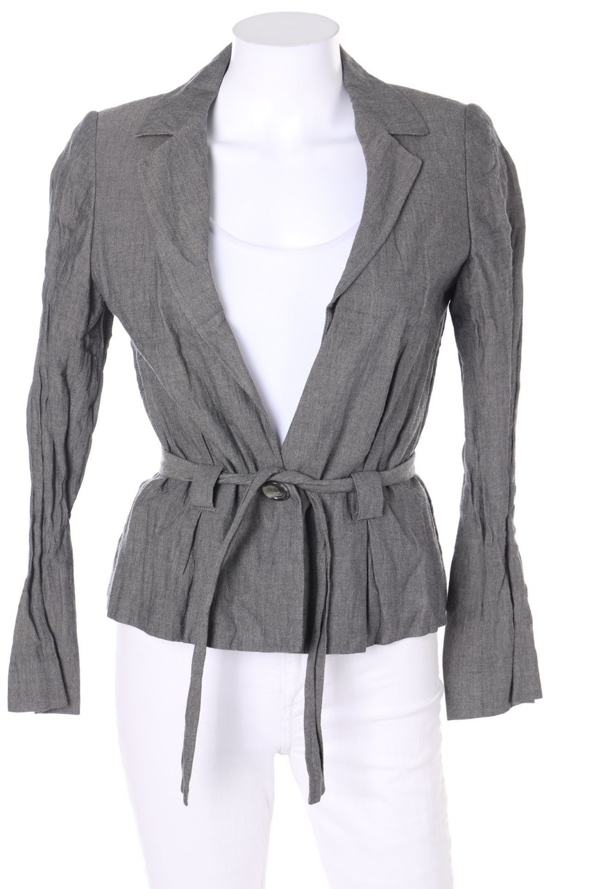 1.2.3. UN DEUX TROIS Paris - Blazer mit Gürtel aus Baumwoll-Mix - D 34