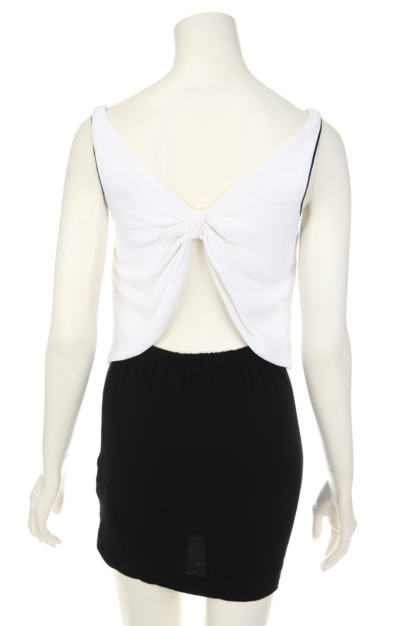 sandro - Party Dress with Deep Back Cutout - D 34