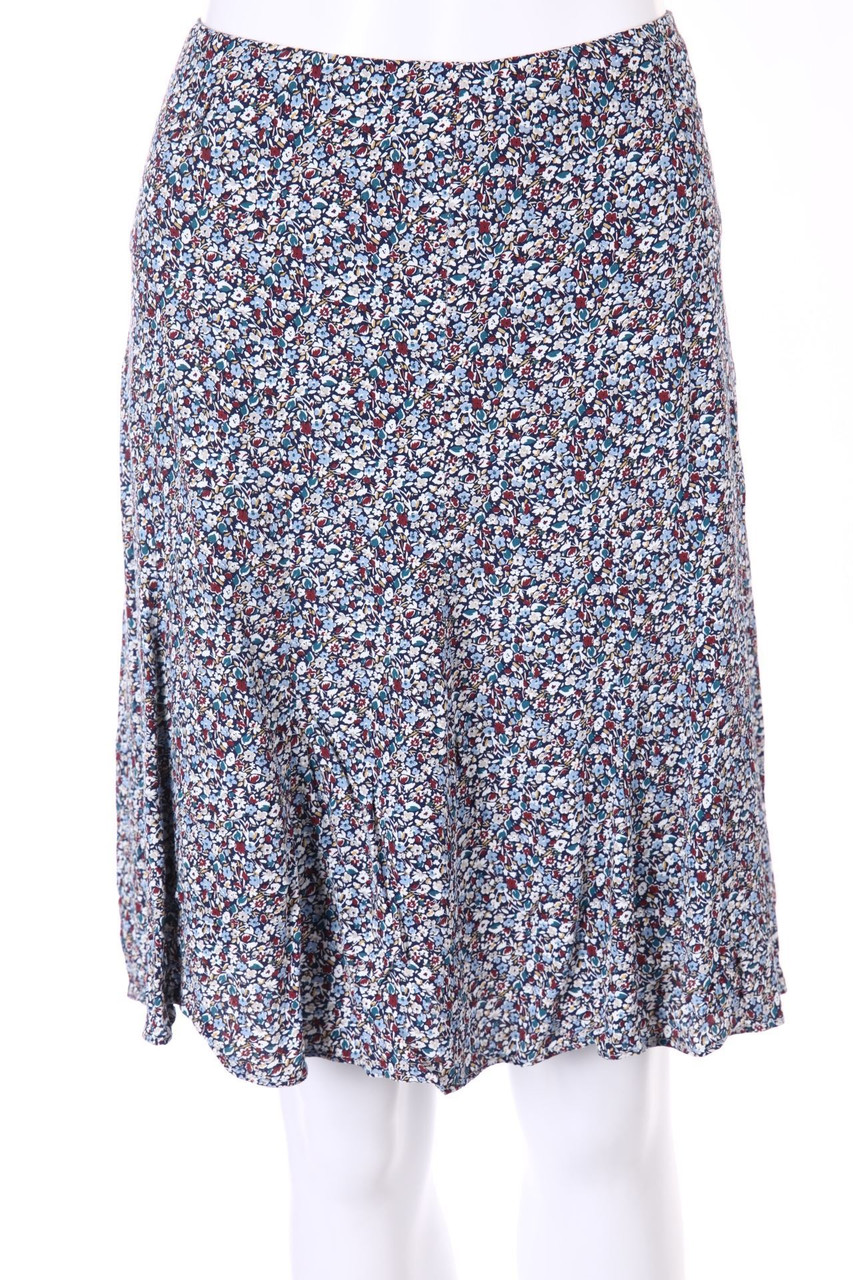 CAROLL - Skirt with Flower Print - D 38