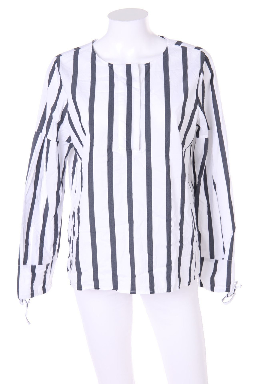 comma - Bluse mit Streifen - D 40