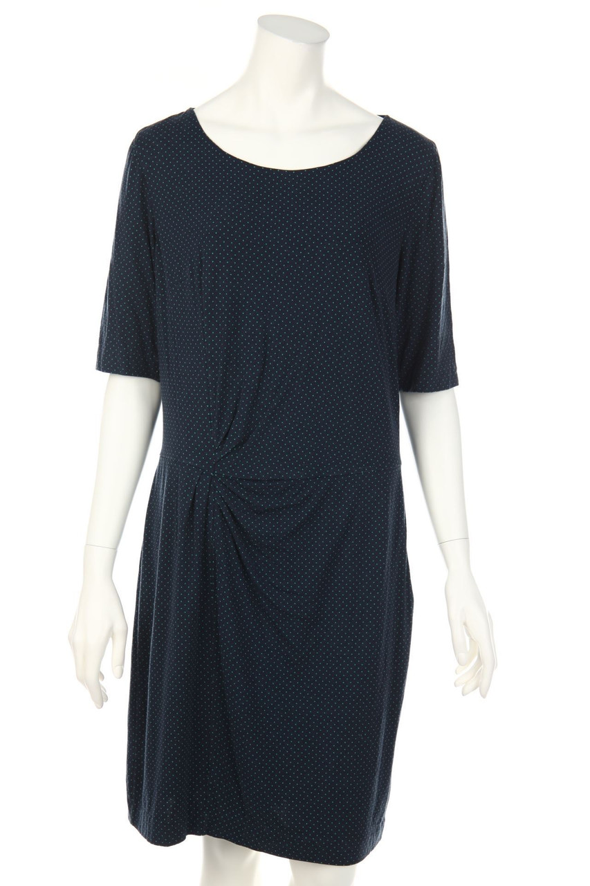 CAROLL - dress, Jersey with Wrap-Effect - M