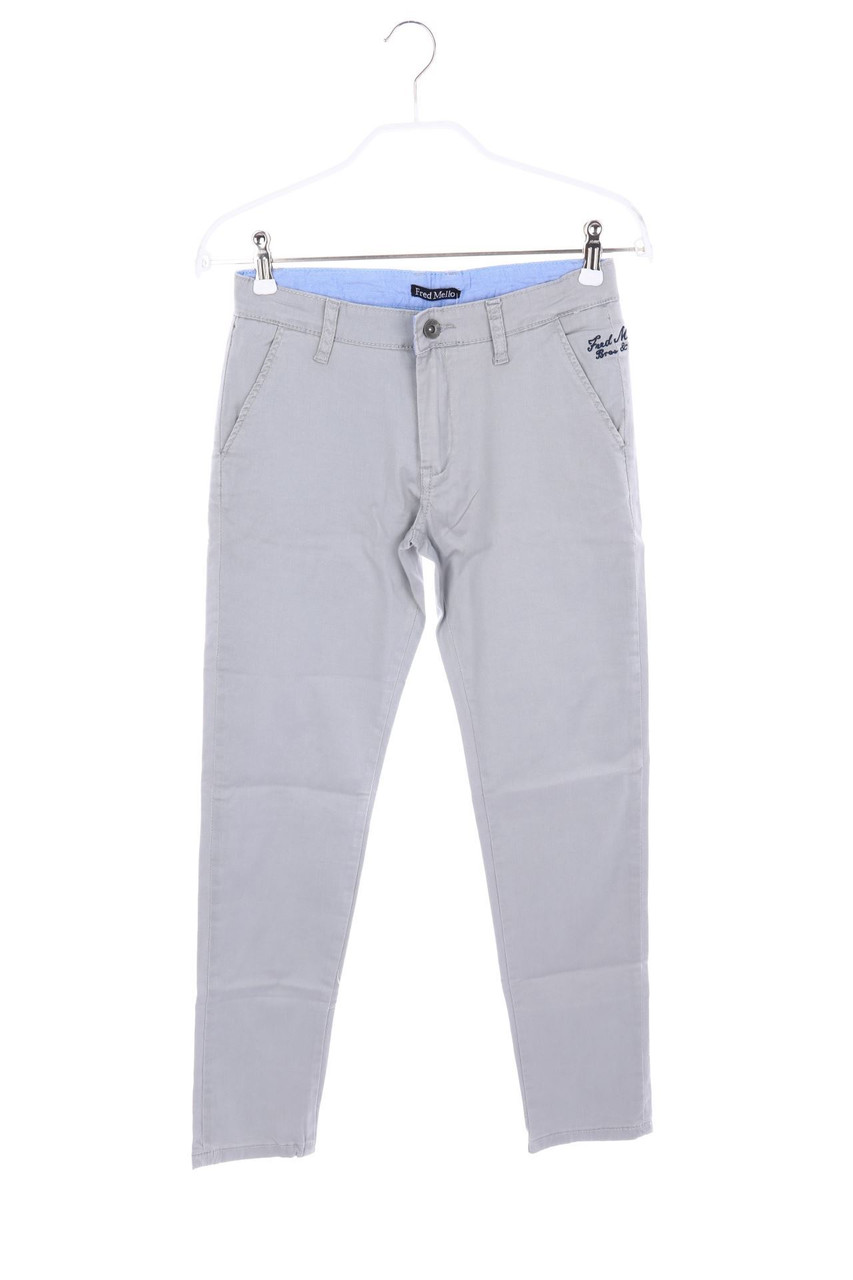 FRED MELLO - pants with Logo-Stitching - 164