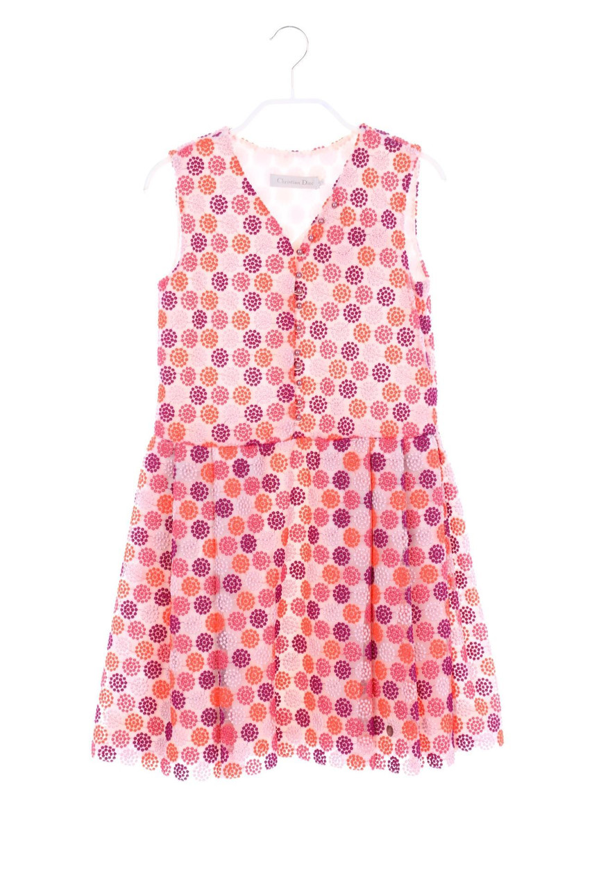 Christian Dior - Mesh-dress with Embroideries - 140