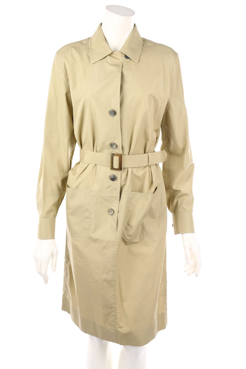 AKRIS - dress, Safari Style with Belt - D 38
