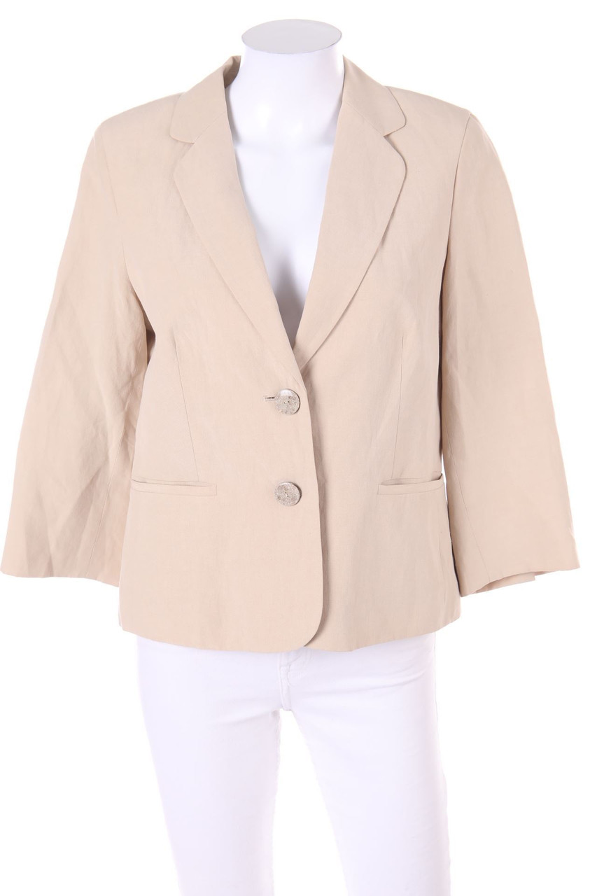 Modissa - Blazer aus Leinen-Seide-Mix - D 40