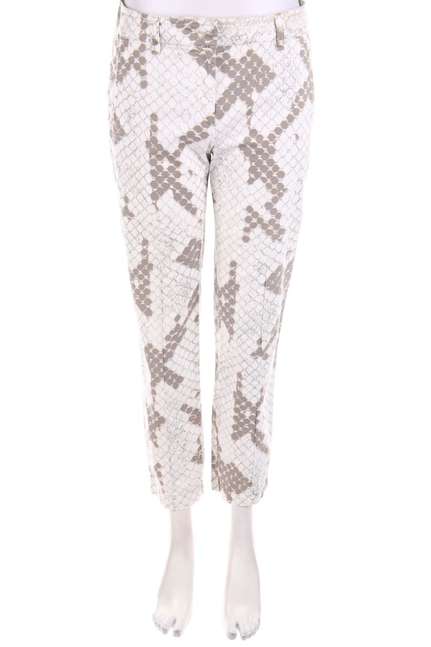MARC CAIN - Hose mit Animal-Print - D 36