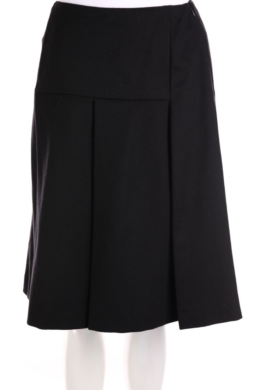 SPORTMAX - Pleated-Skirt, Wool-Blend - D 34