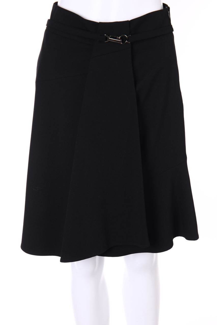 Max Mara - Skirt, Virgin Wool Mix with Crease - D 32