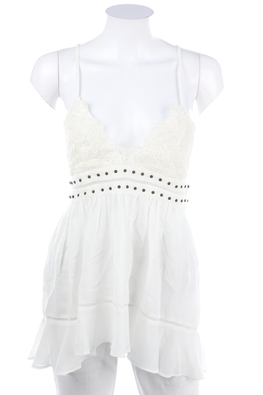 ATOS LOMBARDINI - Blouse Top with Lace - D 34