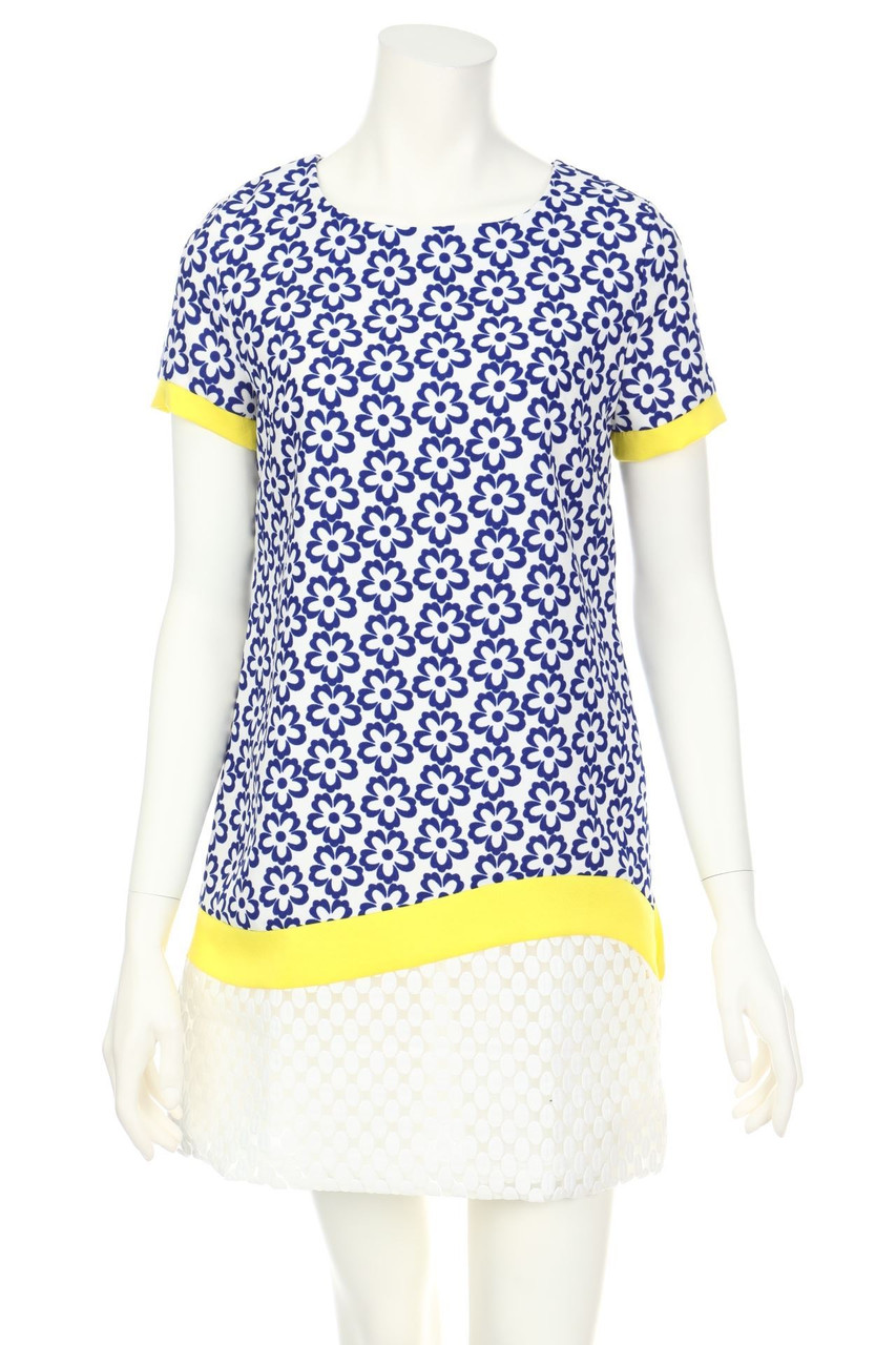 ANONYME designers - Dress with Flower Print - D 36