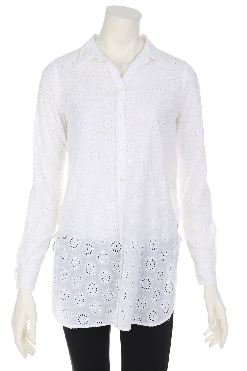 Ottod´Ame - Shirt Blouse with Embroideries - D 36
