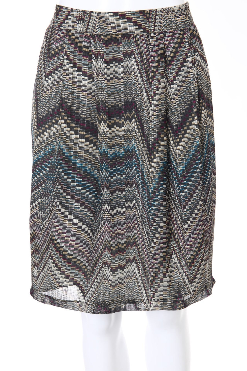JJB BENSON - Glitter-Skirt with Zig Zag Pattern - D 38