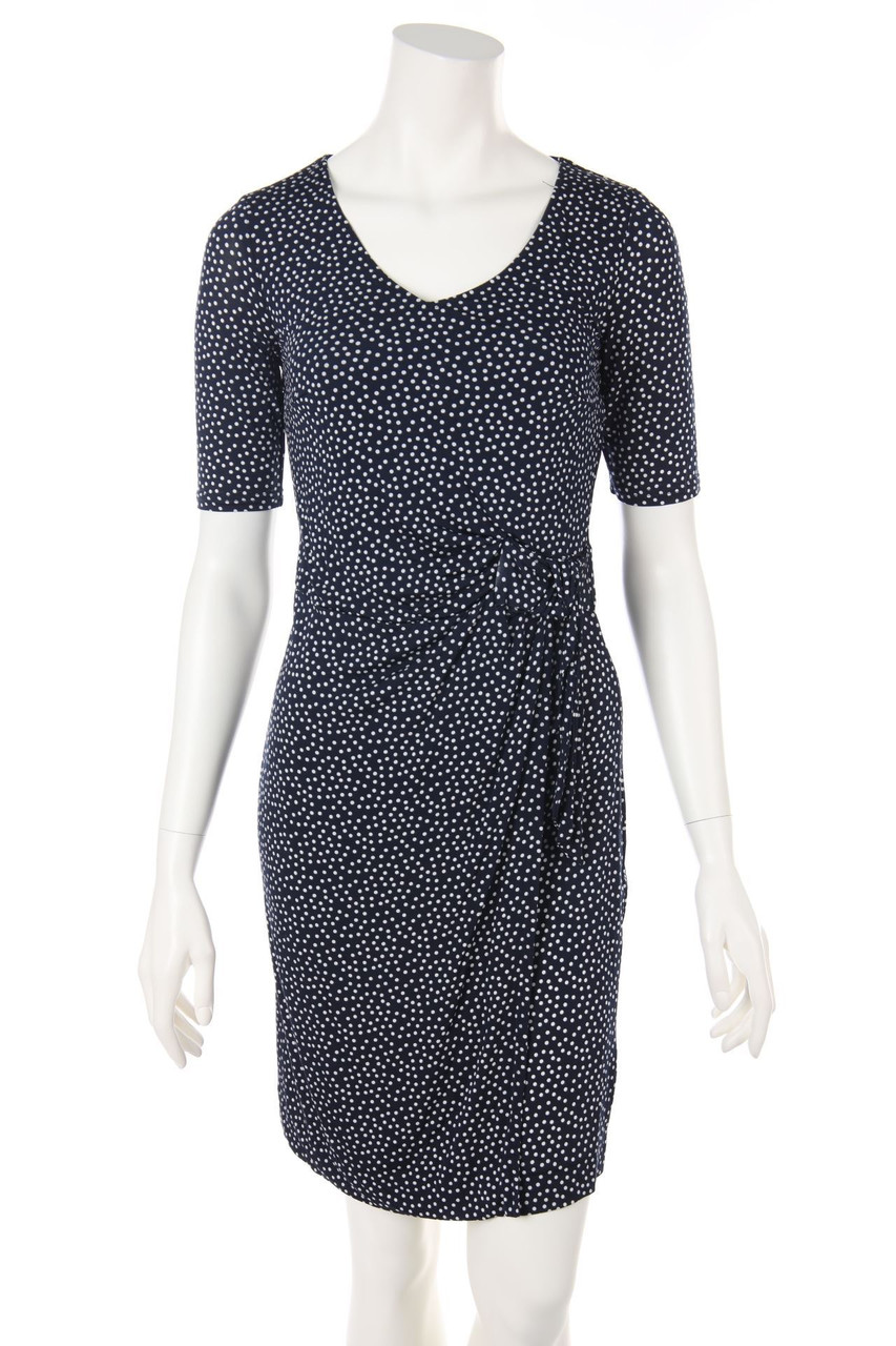 CAROLL - Kleid aus Jersey mit Drapierung - D 36