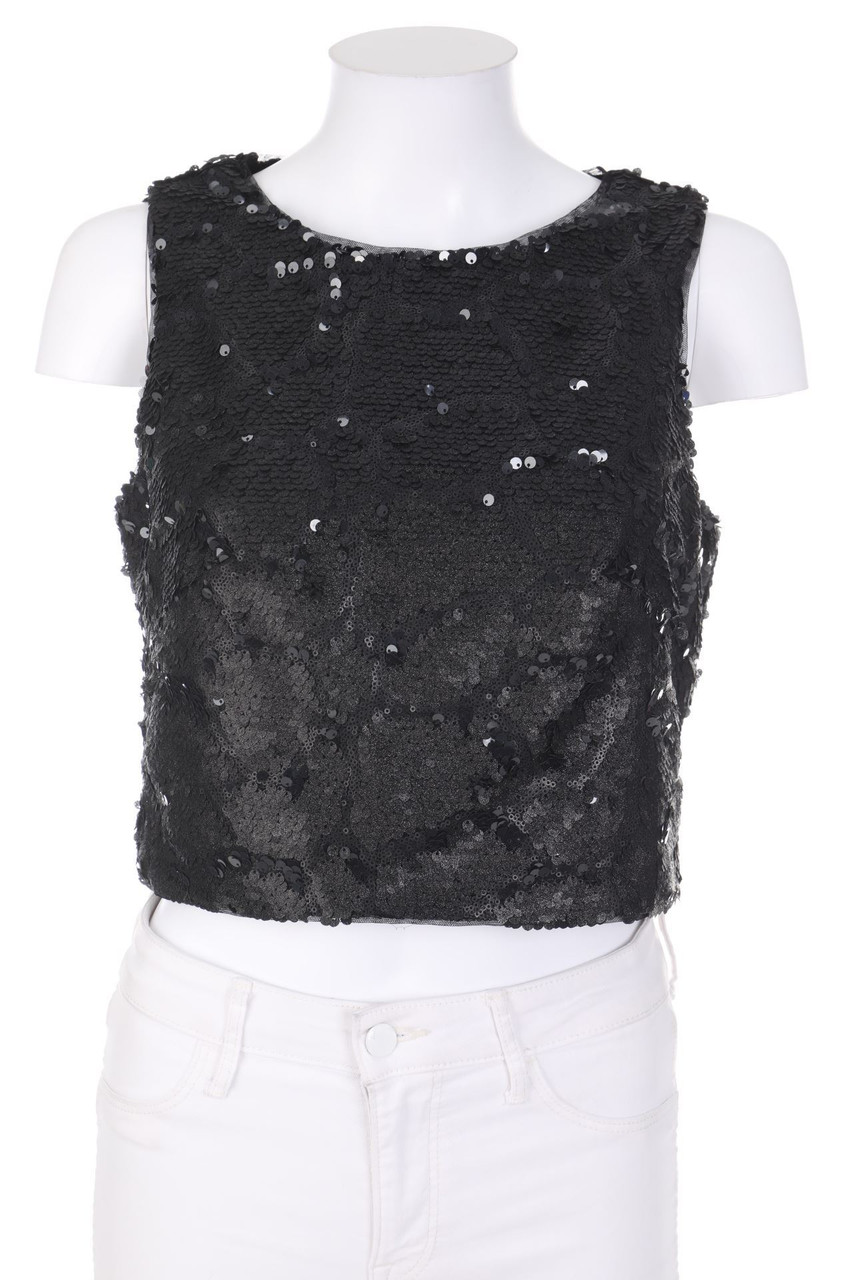 LAONA - Crop-Top mit Pailletten - D 40