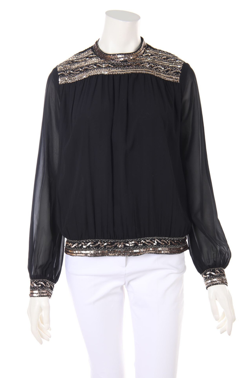 The Kooples - Blouse with Pearls - D 36