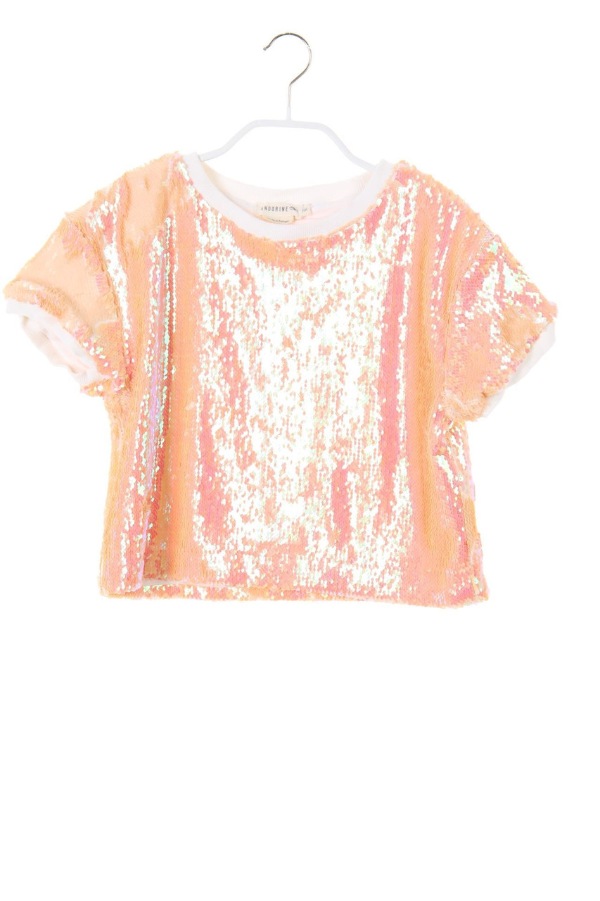 ANDORINE - T-Shirt with Turn Sequins - 146