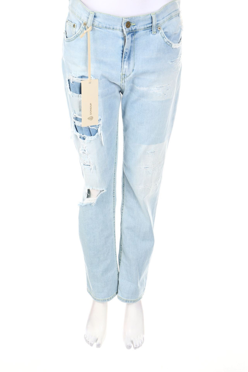 Dondup - Destroyed Straight Cut Jeans - W29