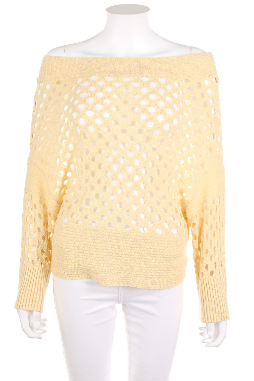 FRACOMINA - Strick-Pullover aus Lochstrick - L