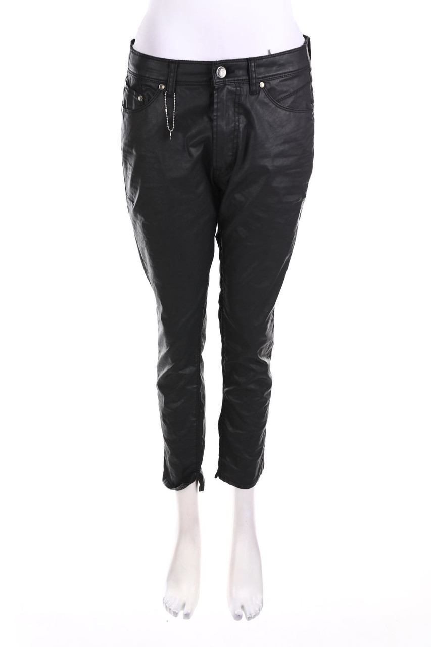 IMPERIAL - Coated Boyfriend-Jeans - W28