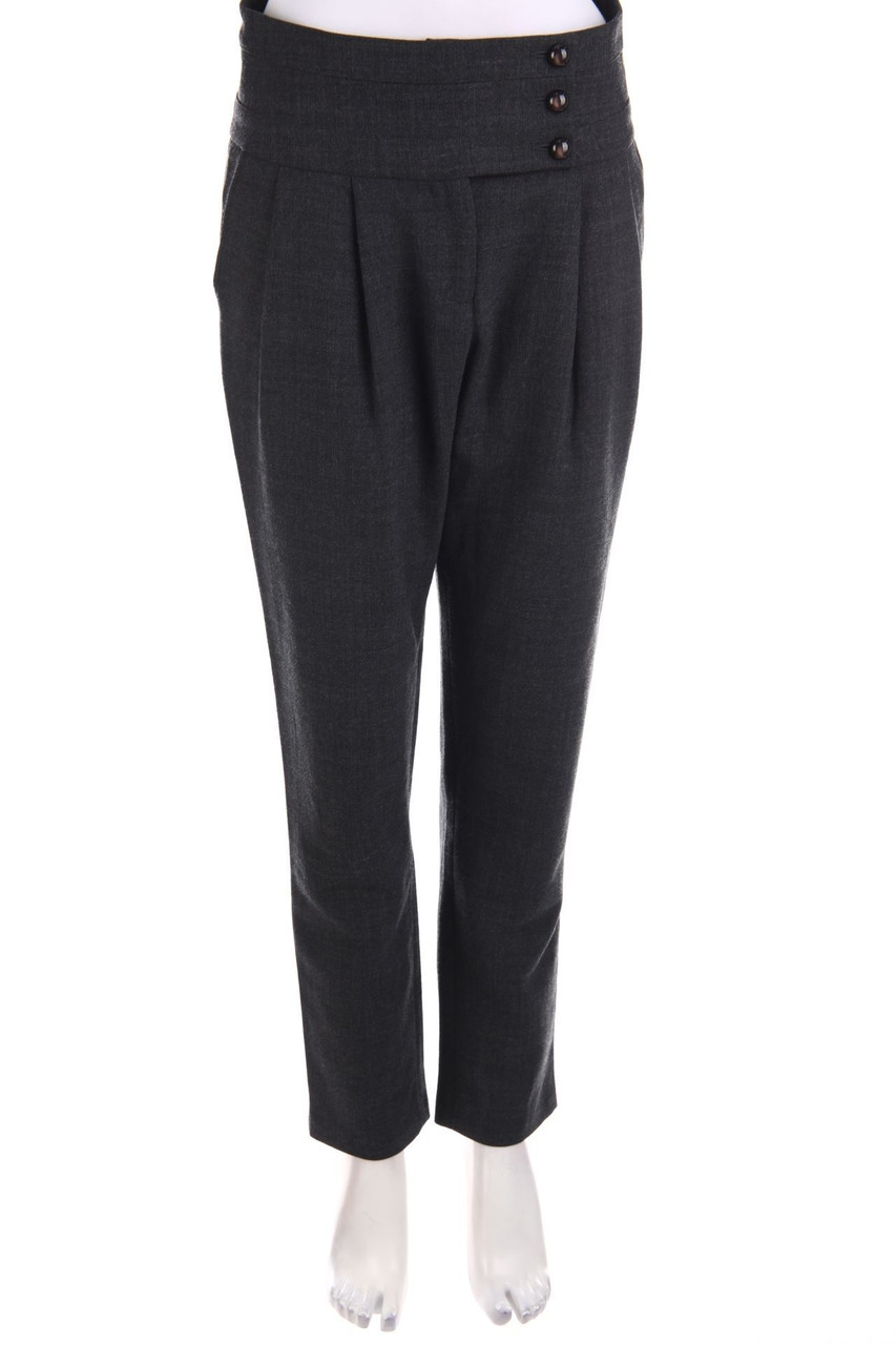ARMANI COLLEZIONI - Pleated Pants with Virgin Wool - D 34