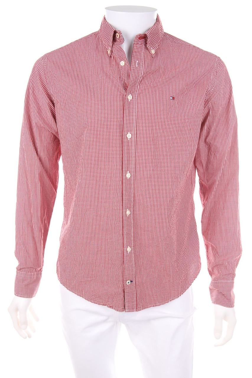 TOMMY HILFIGER - kariertes Button-down-Hemd - S