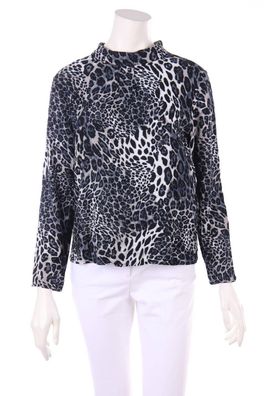 NÜ DENMARK - Blouse with Leo Print - XL