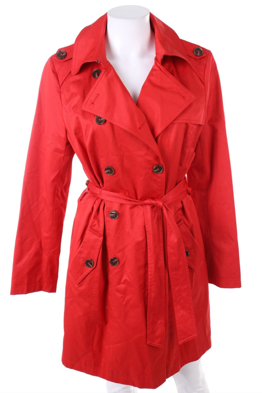 CAROLL - Trenchcoat with Shoulder Straps - D 40