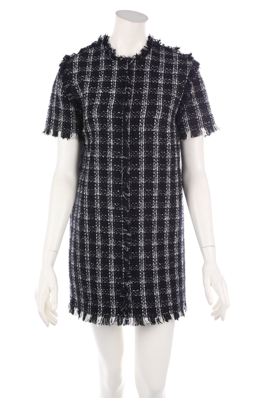 MSGM - Bouclé-dress with Fringes - D 34