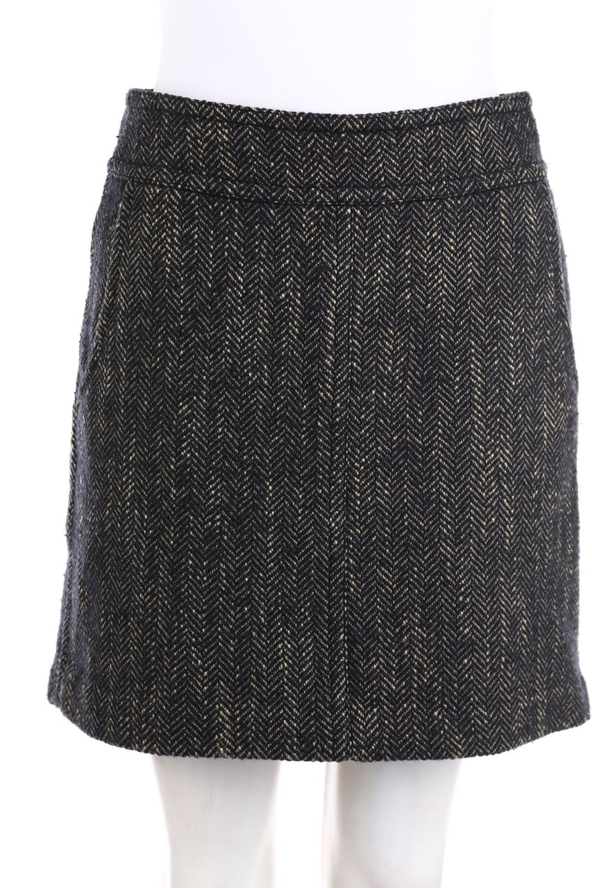STRENESSE BLUE - Skirt, Virgin Wool Mix with Cashmere - D 36