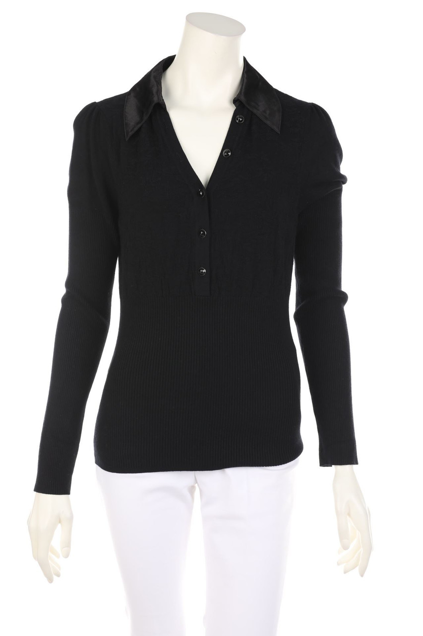 TUZZI - Pullover with Decorative Buttons - D 38