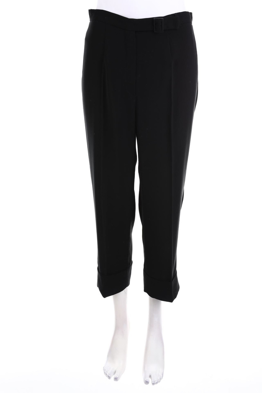 1.2.3. UN DEUX TROIS Paris - Pleated Pants with Epaulettes - D 38