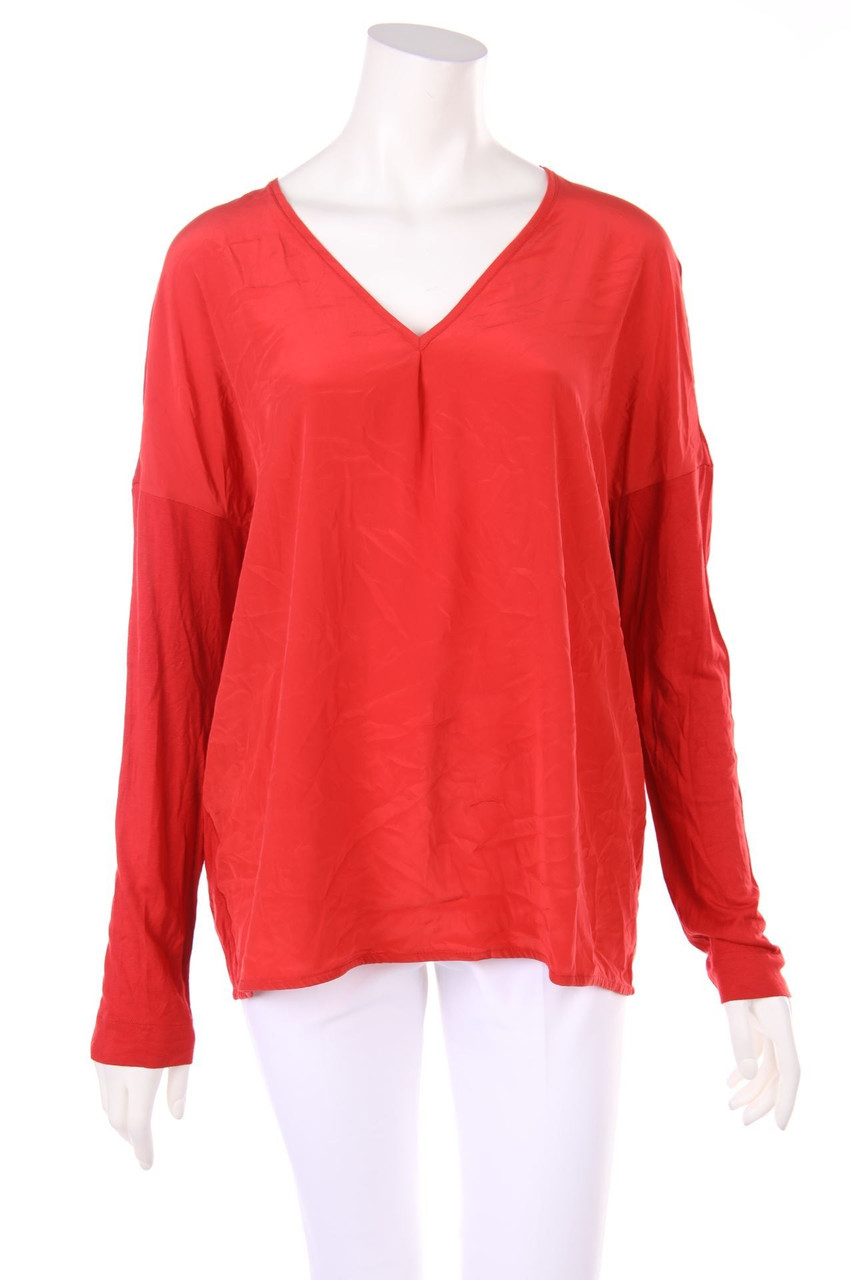 LUISA CERANO - Bluse mit überschnittener Schulter - L