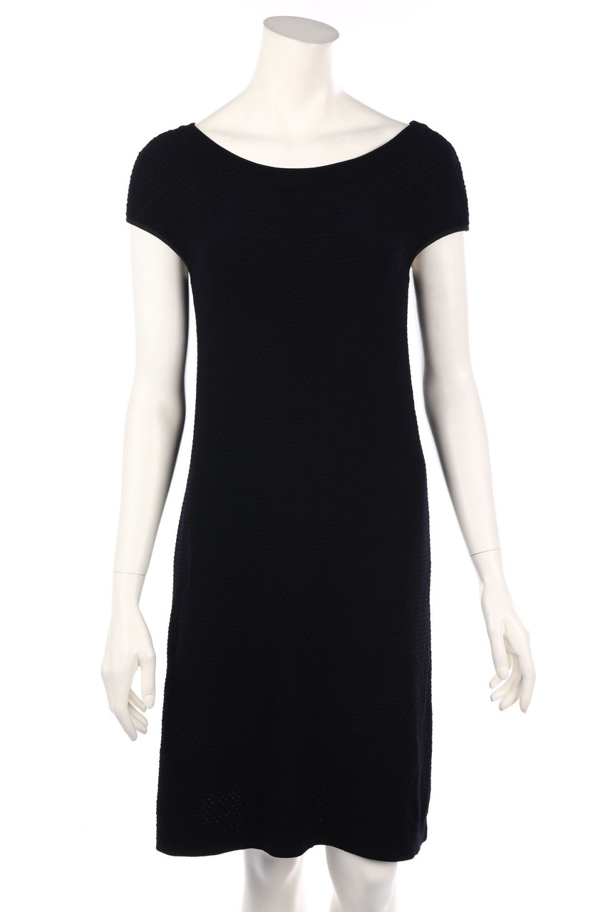 MARC CAIN - Knit Dress with Overcut Shoulder - S