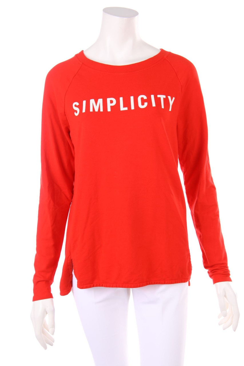 Marc O´Polo - Oversize-Longsleeve-Shirt mit Statement-Print - M