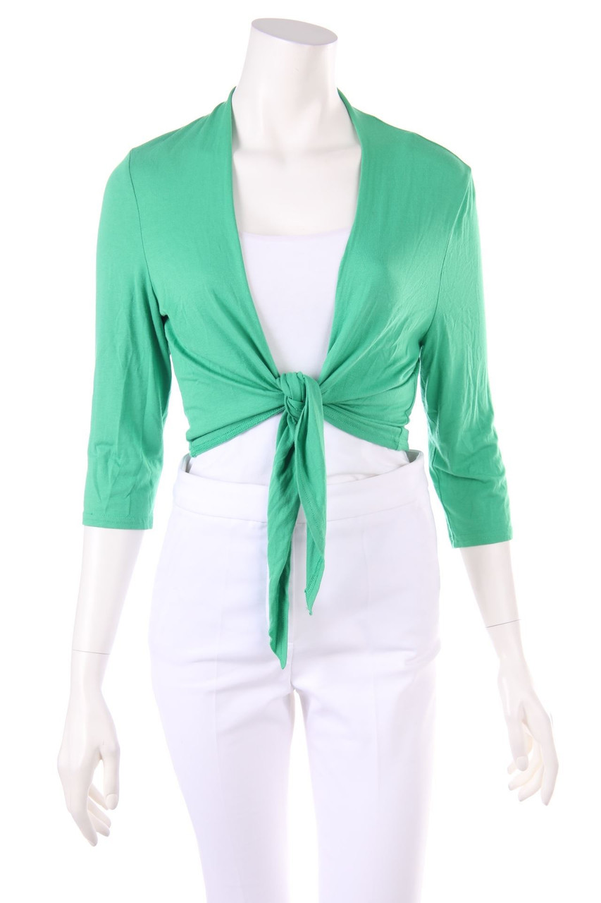 TAIFUN - Jersey-Cardigan zum Knoten - D 40