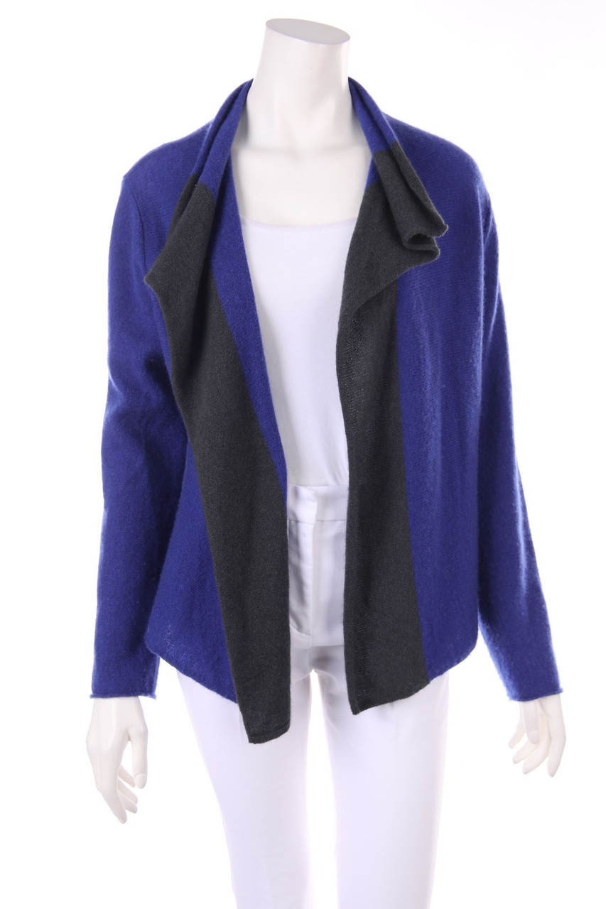 LUISA CERANO - Two Tone-Kaschmir-Cardigan - D 38