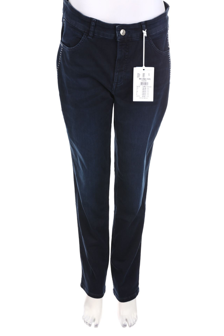 MAC - Slim Jeans with Jewelry Stones - D 42