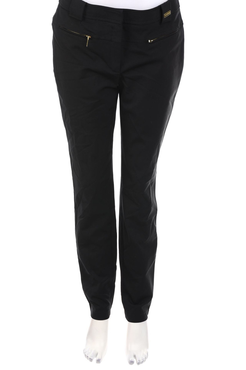 Luisa Spagnoli - Pants with Logo Plaque - D 40