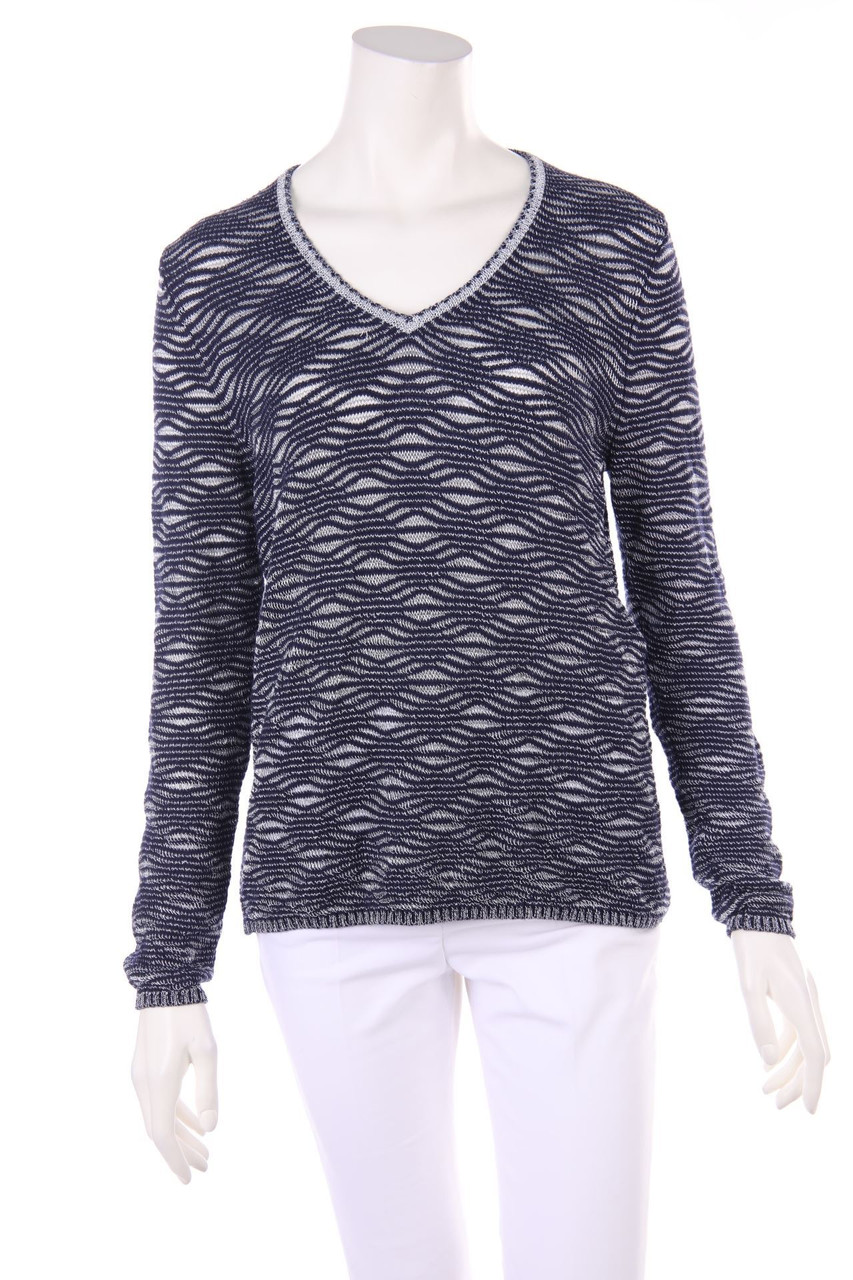 maje - Pullover with Metallic Effect - D 36