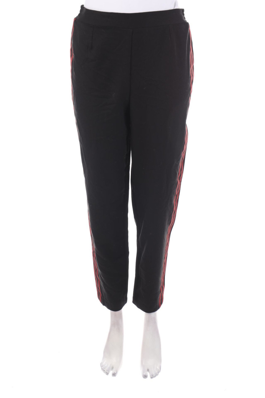 LORD & TAYLOR - Jogger Pants with Braid Stripes - S