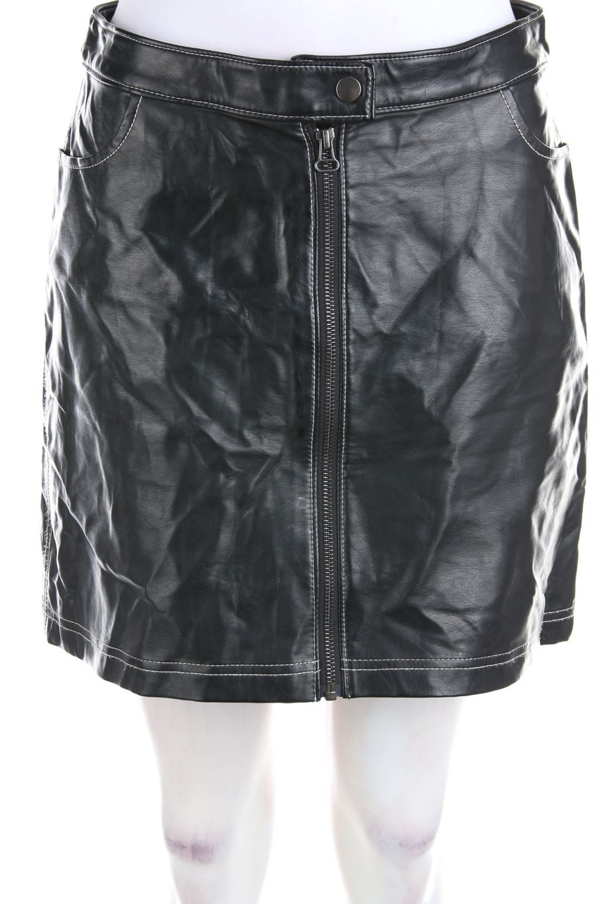 CARIN WESTER - faux leather mini-skirt - D 38