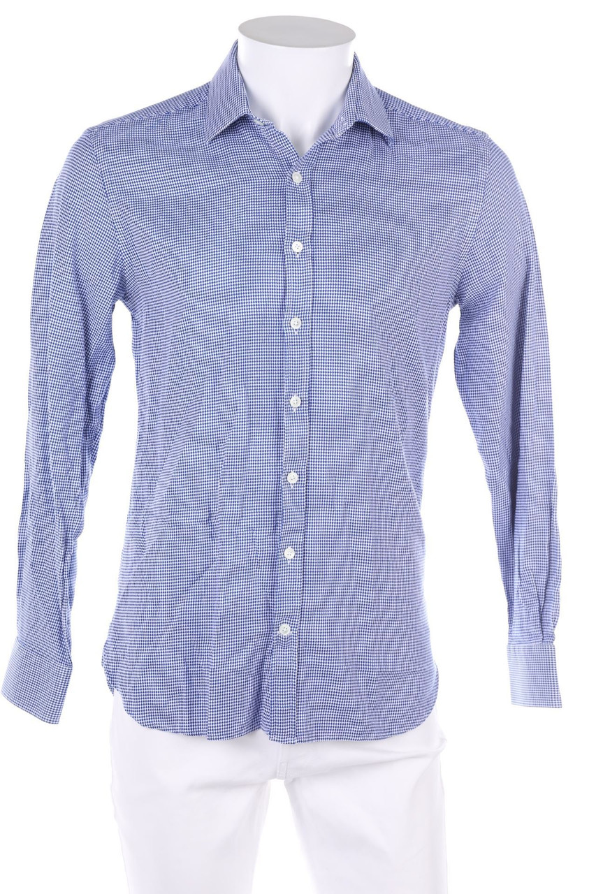 CAFÉ COTON - Hemd mit Hahnentritt-Muster - 39