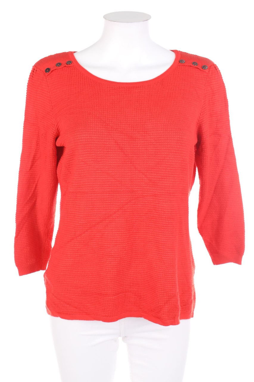 1.2.3. UN DEUX TROIS Paris - Strick-Pullover mit Knöpfen - D 38