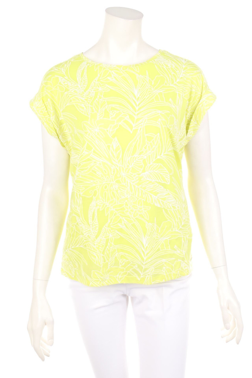 TAIFUN - Shortsleeve-Shirt with Print - D 38