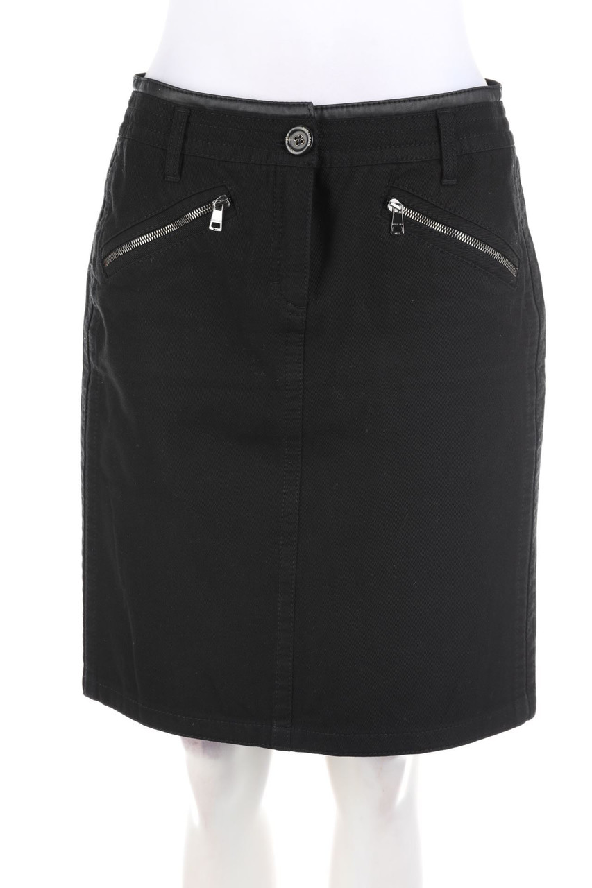MARC CAIN SPORTS - Denim Skirt, Layer Look - D 38