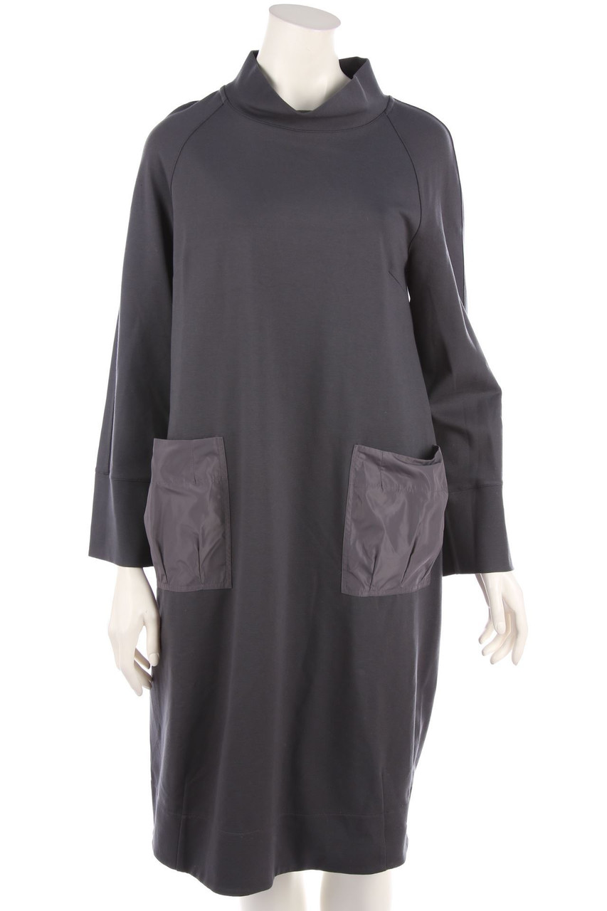 AS ANNA SERAVALLI - Oversize-Kleid aus Jersey - D 38