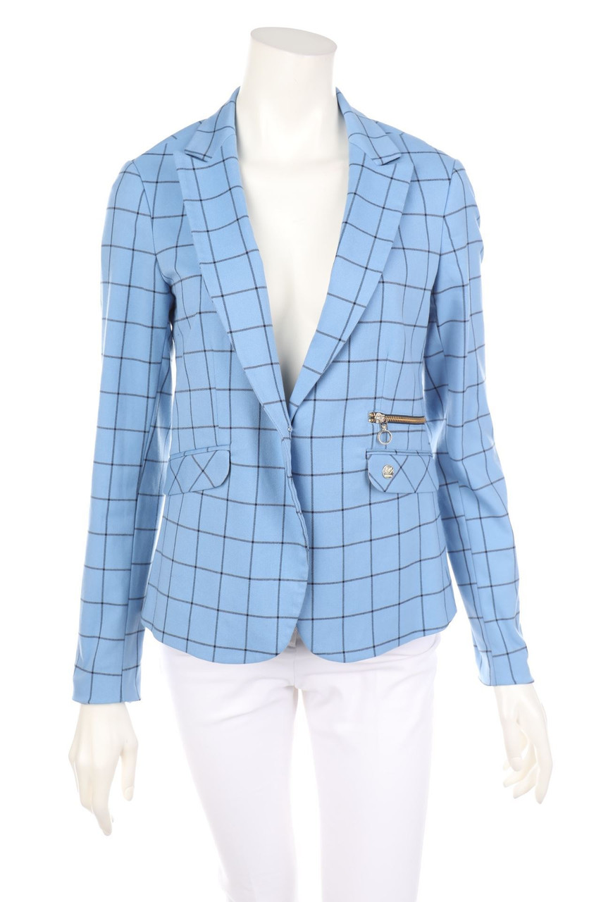 MOS MOSH - Blazer With Revers Collar, Checked - D 36
