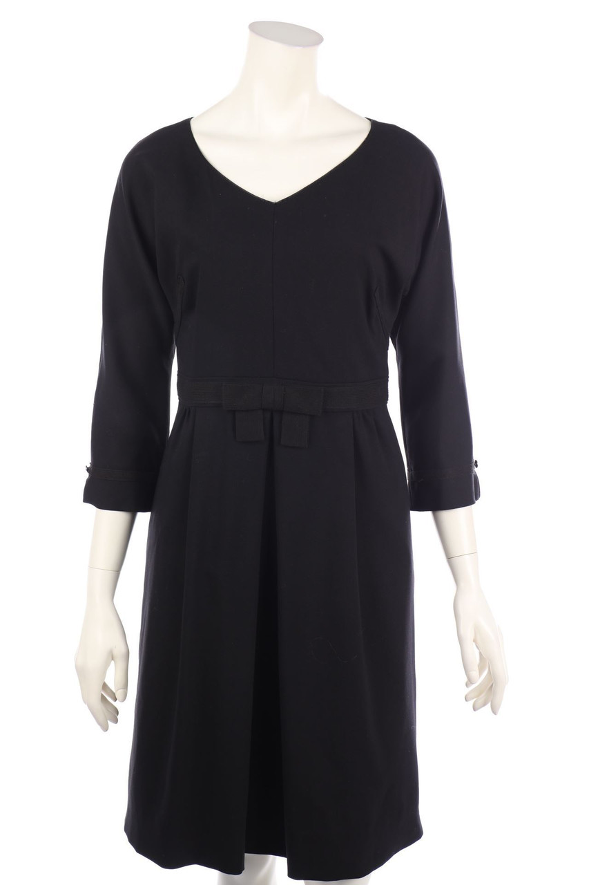 MARC BY MARC JACOBS - Abendkleid aus Woll-Mix mit Schleife - D 36